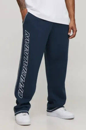 Baggy Fit Contrast Stitch Jogger